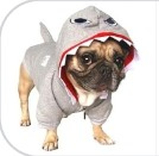Product photo of the shark costume